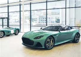  ??  ?? Limited to just 24 units, ‘DBS 59’ Aston Martin special editions celebrate the DBR1’s 1959 24 Hours of Le Mans win.