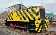  ??  ?? Myfanwy poses in the sun at Brownhills West for the first time in its new colours on March 7. ALISTAIR GRIEVE