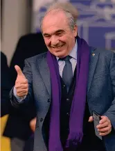  ?? GETTY ?? Patròn viola
Rocco Commisso, 70 anni, presidente della Fiorentina