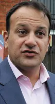  ??  ?? MINISTER: Leo Varadkar