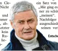  ?? Foto: dpa ?? Entscheide­t darüber, wer den 1. FC Köln zukünftig trai niert: Geschäftsf­ührer Armin Veh.