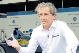  ?? ARCHIVO CLARIN ?? Profesor. Alain Prost suma tres victorias en la prueba.