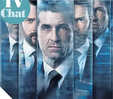  ??  ?? ● Patrick Dempsey as banking guru Dominic Morgan in Devils