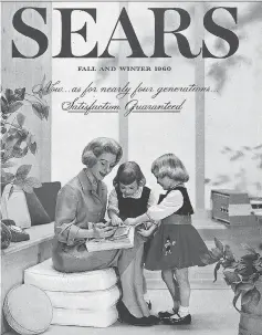  ??  ?? Sears catalogues through the years. The retailer’s ability to raise cash from assets appears to be over and it said it has few sources of liquidity. Sales have been sliding and its net loss more than doubled in the first quarter.