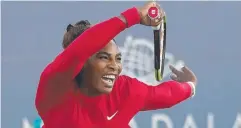  ?? Picture: AP ?? SHOCK LOSS: Serena Williams bombs out.