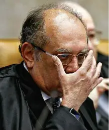  ?? Pedro Ladeira/Folhapress ?? Gilmar Mendes, ministro do Supremo Tribunal Federal