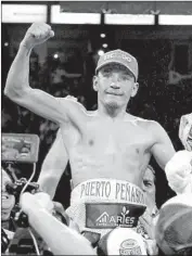  ?? Jeff Gross Getty Images ?? MEXICAN super-f lyweight Juan Francisco Estrada has won 25 of his 38 bouts by knockout.