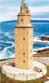  ?? ?? See the light: The Tower of Hercules
