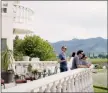  ?? ?? A clip from a 2020 marketing video posted on YouTube showing one of the balconies at Bella Vista estate, 3715 30th Ave. in Osoyoos.