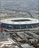  ??  ?? Vue aérienne du départemen­t et de son emblématiq­ue Stade de France.