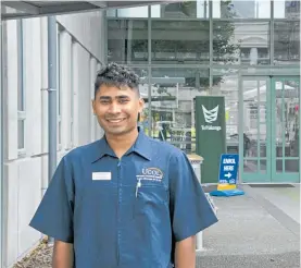  ?? Photo / Supplied ?? Sunny Kumar completed his bachelor of nursing at UCOL Te Pū kenga Whanganui last year and is starting his first job as a registered nurse this month.