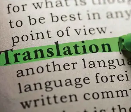  ??  ?? Translated official statements from Malay to other languages help to reduce errors, particular­ly when technical terms are used.