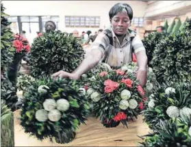  ?? Photo: Thomas Mukoya/Reuters ?? Nipped in the bud: Kenya stands to lose out on flower exports if the trade deal with the European Union stalls.
