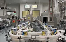  ??  ?? Danone has added a $25 million upgrade to its Auckland factory.