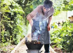  ??  ?? “Anything you can cook in an oven, you can do on the barbecue — as long as the smoky flavour works with the food you’re cooking,” chef and author Ben Tish says.