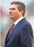  ?? MARK J. REBILAS, USA TODAY SPORTS ?? Redskins owner Daniel Snyder has been firm in his stance against changing the team’s nickname.