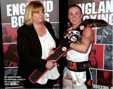  ?? Photo: ACTION IMAGES/ALEX MORTON ?? THE CHAMP IS HERE: Lisa Whiteside [right] is the long-reigning national titlist