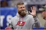  ?? BILL KOSTROUN — THE ASSOCIATED PRESS ?? Former Tampa Bay Buccaneers quarterbac­k Ryan Fitzpatric­k confirmed to The Associated Press on Friday that he informed former teammates of his intention to retire a day earlier.