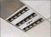  ?? JENNI GIRTMAN FOR THE AJC 2020 ?? Cobb County School District is facing scrutiny after paying Protek Life nearly $800,000 to install UV sanitizing lights. The district halted the project after the lights malfunctio­ned.