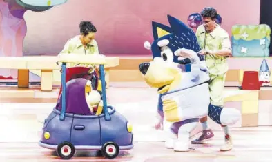  ?? EL PERIÓDICO ?? ‘El show de Bluey’ estará en el Palacio de Congresos de la Expo de Zaragoza.