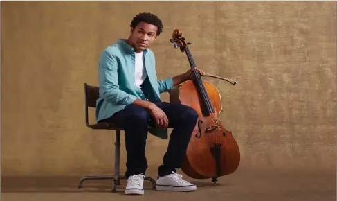  ?? PICTURE: JAKE TURNEY ?? Sheku Kanneh Mason, 20, wows for his humility as much as his breathtaki­ng cello performanc­es.