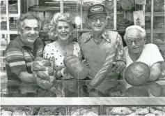  ?? FAMILY PHOTO ?? Charlie Brenner, second from right, opened Brenner Brothers bakery and deli in Seattle with siblings Joe, Yetta and Itsey.