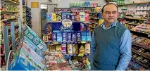  ?? PHOTO: WARWICK SMITH/STUFF ?? Mini Mart owner Jayesh Patel hopes a harsh punishment will be given to the guilty man.