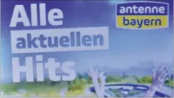  ??  ?? Antenne Bayern und die Rock Antenne strahlen bundesweit exakt dasselbe Programm wie in Bayern aus