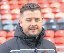  ??  ?? Dundee United academy coach Thomas Courts.