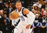  ?? Alex Goodlett / Getty Images ?? New Knicks guard Jalen Brunson said he isn’t letting chatter about his being overpaid affect his focus.