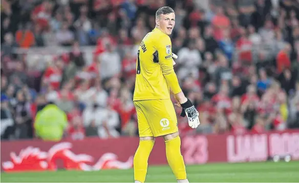  ?? ?? Sunderland goalkeeper Anthony Patterson.