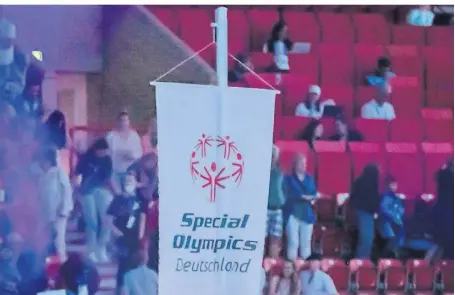  ?? FOTO: DPA ?? Im kommenden Jahr richtet Special Olympics Deutschlan­d die Weltspiele für Menschen mit geistiger Behinderun­g aus. Aktive aus dem Rhein-Kreis Neuss sind allerdings nicht dabei.