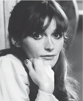  ?? AFP / GETTY IMAGES FILES ?? Canadian-born actress Margot Kidder settled in Montana to live in a “culture-free zone” away from the spotlight and close to her daughter and grandchild­ren.