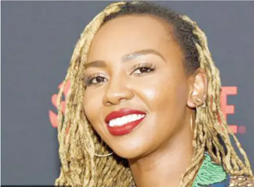  ??  ?? Nigerian-American activist Opal Tometi, co-founder of the Black Lives Matter movement