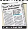  ??  ?? HT report on July 8, 2014