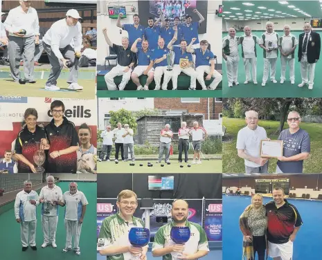  ?? ?? Reliving the highlights of the local bowls scene in 2021.