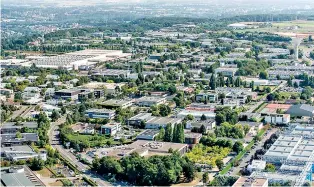  ??  ?? Plateau de Saclay, Innovation and scientific cluster, © Paris Saclay Agglomérat­ion