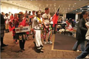  ?? LAUREN HALLIGAN - MEDIANEWS GROUP FILE ?? A parade is held at the 2018 Festival of Nations.