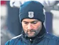  ?? James McPake: Dens boss sympathise­s with fans. ??