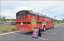  ?? Blake silvers, File ?? The Blood Assurance Blood Brigade bus at an event in Calhoun.