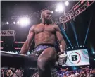 ?? PHOTO PROVIDED BY LUCAS NOONAN ?? Corey Anderson Bellator is been during the MMA light heavyweigh­t title fight on April 15, 2022.