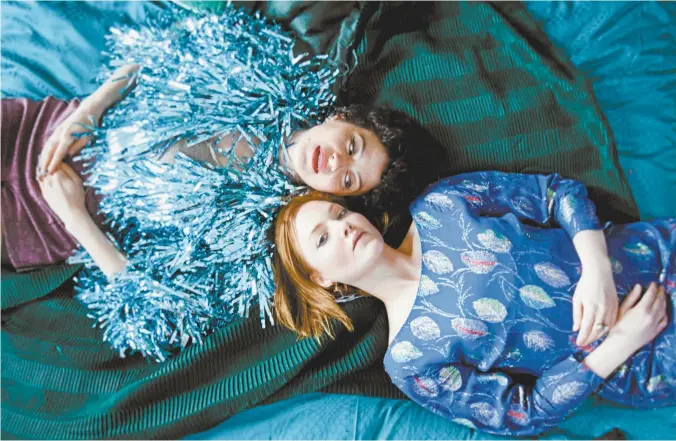  ??  ?? Alia Shawkat (above, left) and Holliday Grainger in Animals.