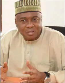  ??  ?? Saraki