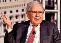  ?? ?? Warren Buffett.