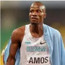  ?? ?? LOCAL SENSATION : 2012 Olympic silver medalist Nijel Amos will be part of the show