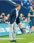  ?? Foto: dpa ?? Mit leeren Händen: Schalke-Trainer Markus Weinzierl.