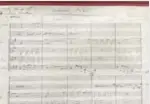  ??  ?? A handout picture shows the original score for The Beatles’ song Eleanor Rigby that will be auctioned on September 11 at the auction house as part of their The Beatles Collection sale. — AP