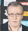  ?? Titans CEO Graham Annesley. ??