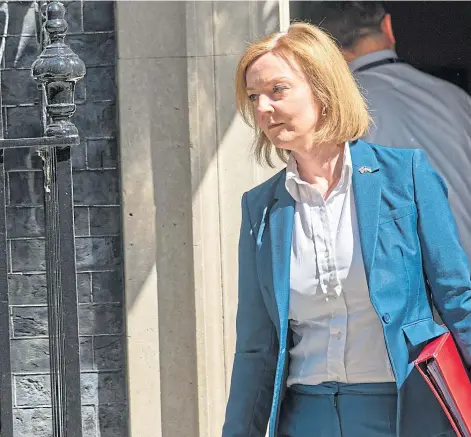  ?? ?? CONCERN: Liz Truss said that more must be done to ‘profession­alise’ how the House of Commons operates.
