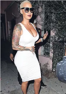 Amber Rose intent on being a sexy mom - PressReader